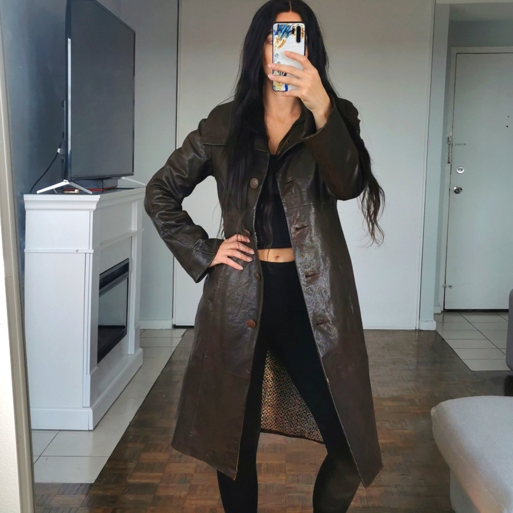 ITALIAN LEATHER AND WOOL DANIER JACKET